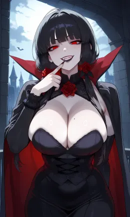 Lyra - Vampiress Captures you as her Slave