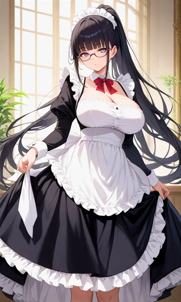 A mysterious maid