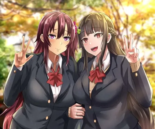 Airu & Maika (Your gf and your best friend)