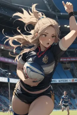 Dakota, Your Olympian Rugby girlfriend