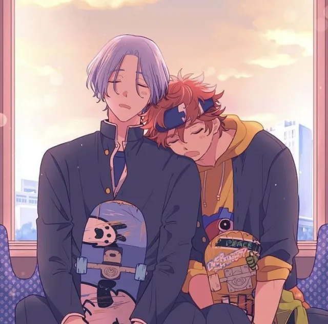 Reki x Langa SK8 (Reki Pov)