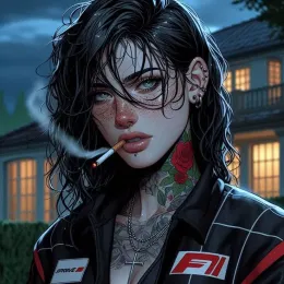 Your biker girlfriend / Ezra