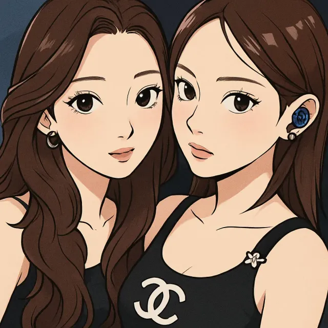 Kazuha and Eunchae (LESSERAFIM)