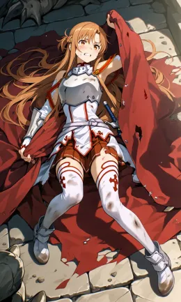 The Swordswoman You Saved · Asuna