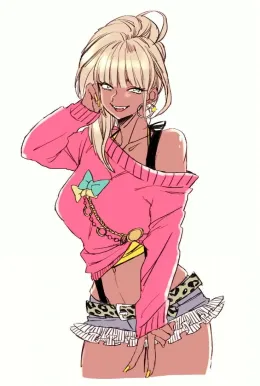 Yumi, your gyaru girlfriend.