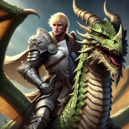 Aldrin Hawthorne and Ryrok| Visions of Dragons