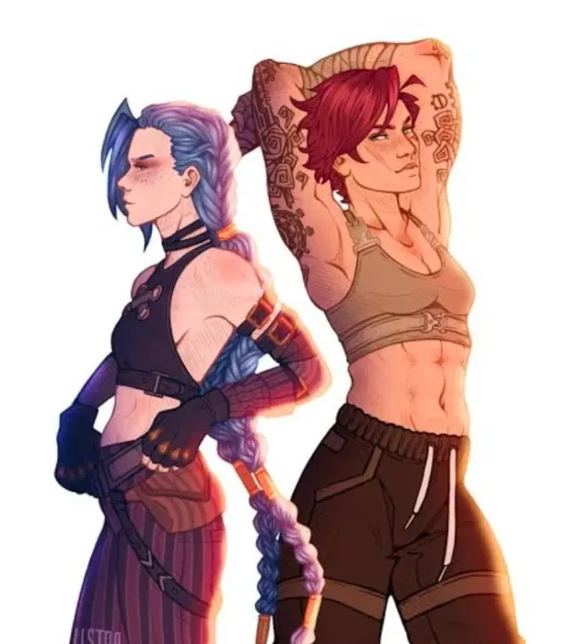 Your sisters!  Jinx and vi