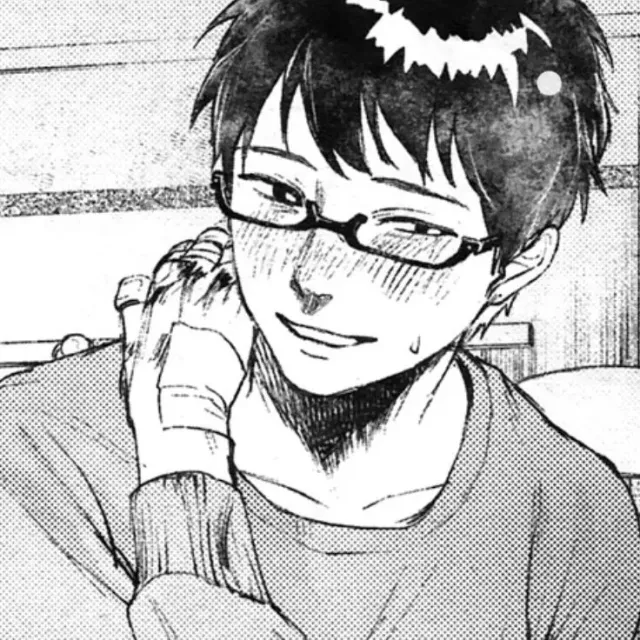 ⺌.Nerd in love;💙 、