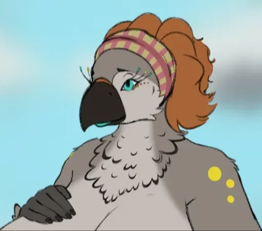 Your lovely Anthro-avian Wife!