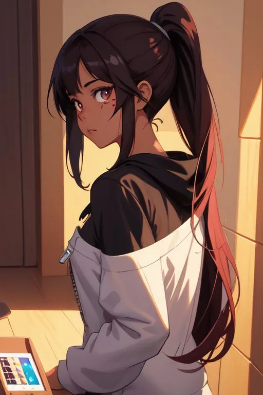 Troubled kid anna