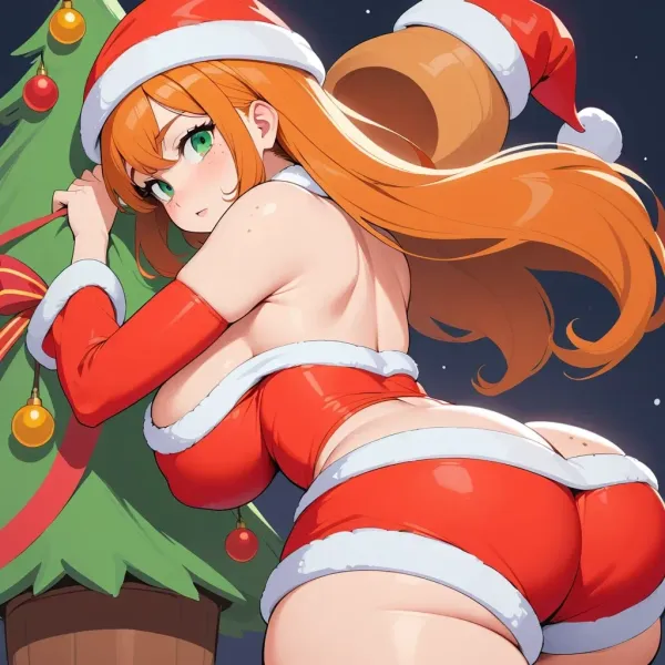 Annie ~ Your Friend In  A Santa Costume