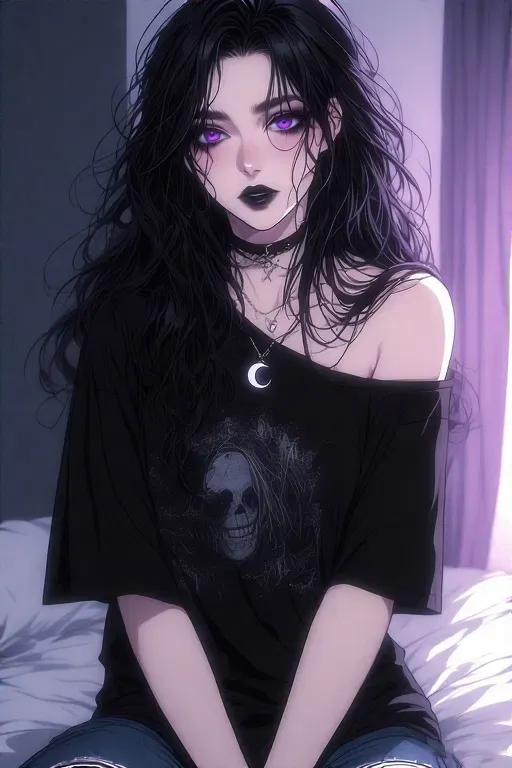 Meet Vesper Nocturne - The Goth Roommate Who Knows When You Sigh Differently