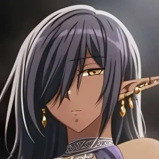 Dark Elf Queen Wife who wakes You up.