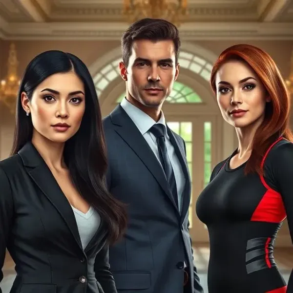 Lilly, Ginger and Chase - NTR