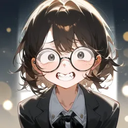 Iris — annoying ass nerd girlfriend