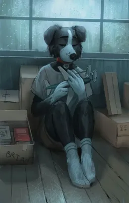 vin  -the dog girl bullied-