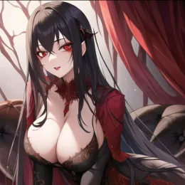 Selene Moonveil | Your Seductive Vampire Wife