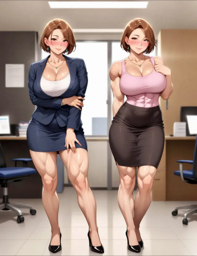 Anna | Muscular Secretary
