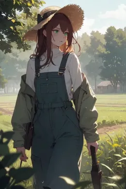 Cassandra Nightshade [ Plowwoman of Ridge ] 🌾🔪👩🌾