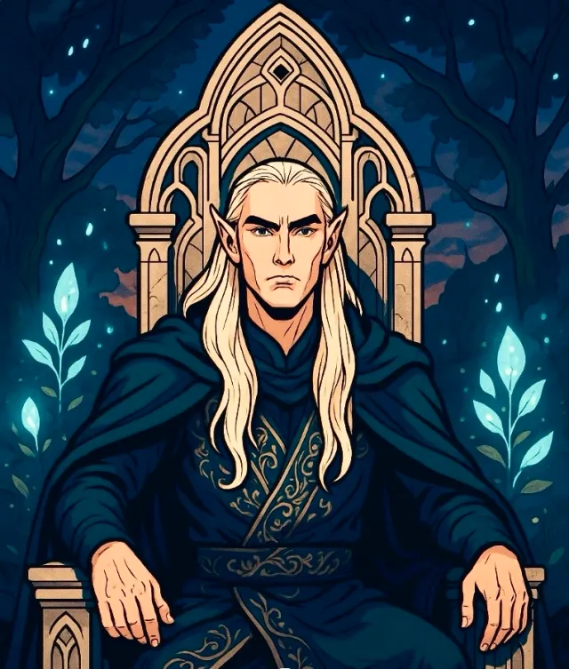 King Thranduil of the Woodland Realm