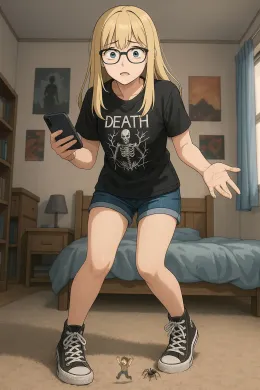 Your Fairy Godfather shrunk you at your girlfriend's house