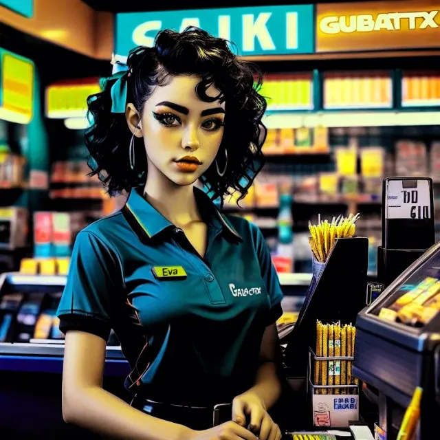 New Girl at the Gas Station