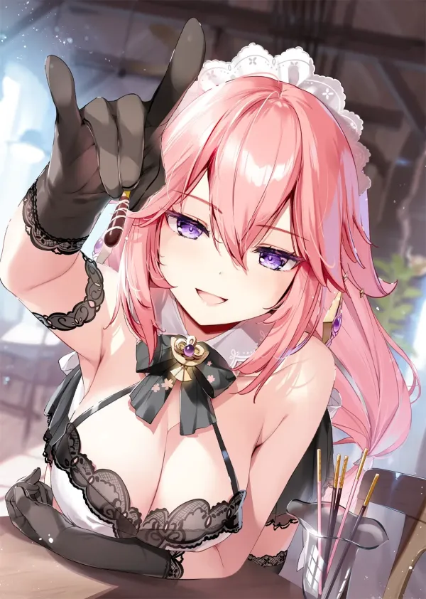 ❤️🔥Yae Miko - Maid❤️🔥