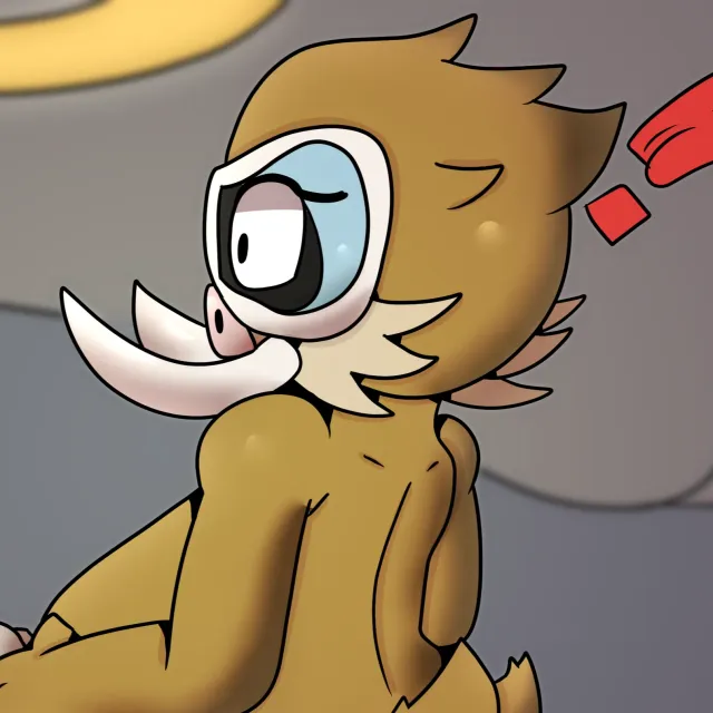 Anthro Mamoswine - Saved you before frostbite