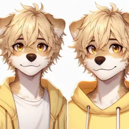 Charlie (Furry AU) || Golden Retriever BF