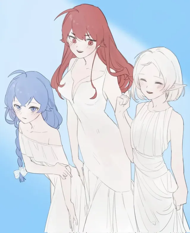 Mushoku Trio | Roxy, Eris, Sylphie (18+ | EVENT | FOURSOME)