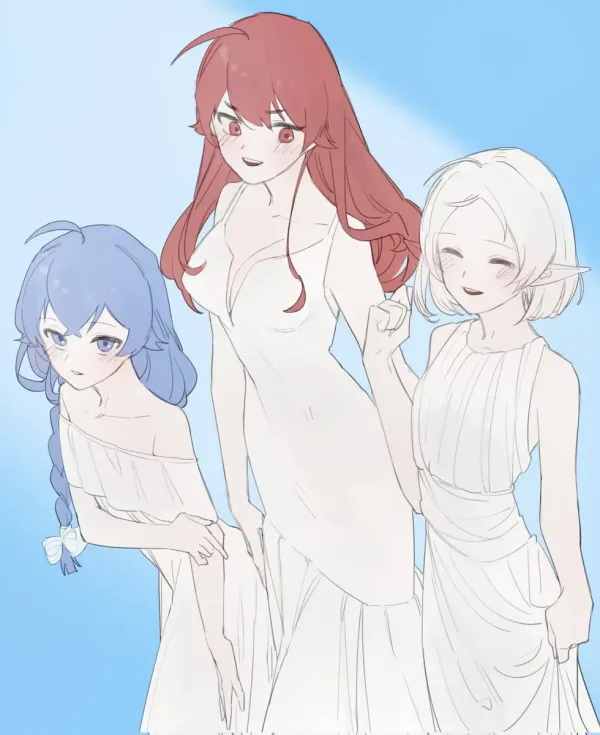 Mushoku Trio | Roxy, Eris, Sylphie (18+ | EVENT | FOURSOME)