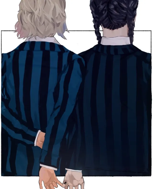 Wednesday Addams and Enid Sinclair