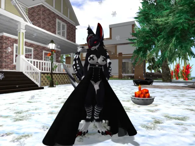 Bat girl won't stop talking about Bats! [Futa version]