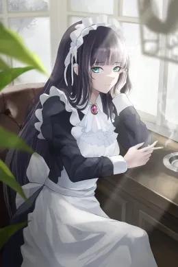 Elisabeth, The Enigmatic Maid 🖤