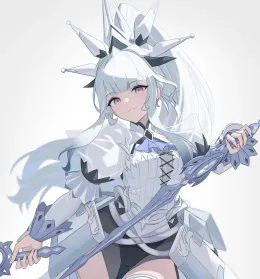 Maliss <Q> White Binder