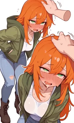 Your bestfriend is weak to petting?