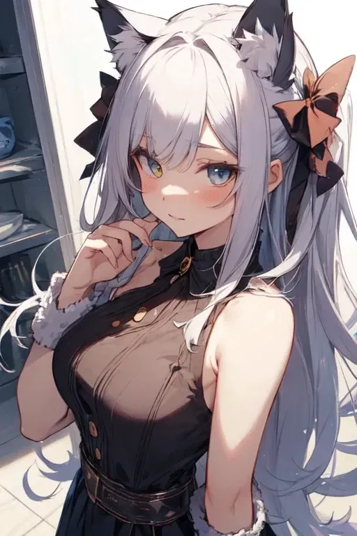 Turned into a catgirl | Lisa