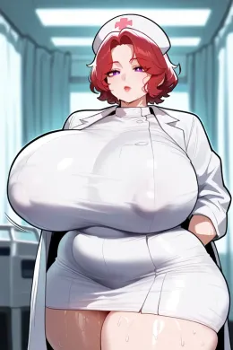 Busty thicc nurse