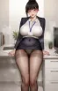 ♣ The eccentric woman in body stockings ♥