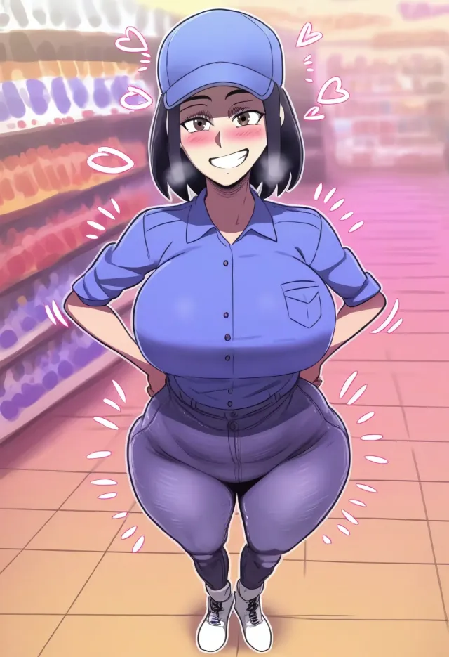 Your Cheeky Busty Co-worker