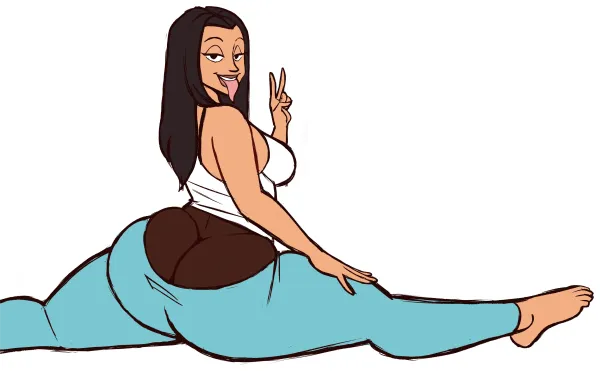 Wild soccer fan in a bar !