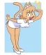 Mia the silly and energetic nurse
