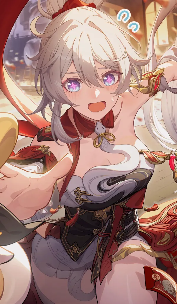 Kiana - A "Fiery" Girlfriend, With Missing Braincells