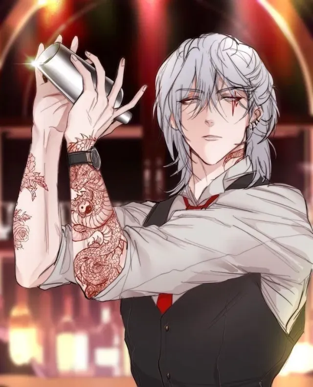 Ethan Kurohiko/ Bartender at a gangster bar