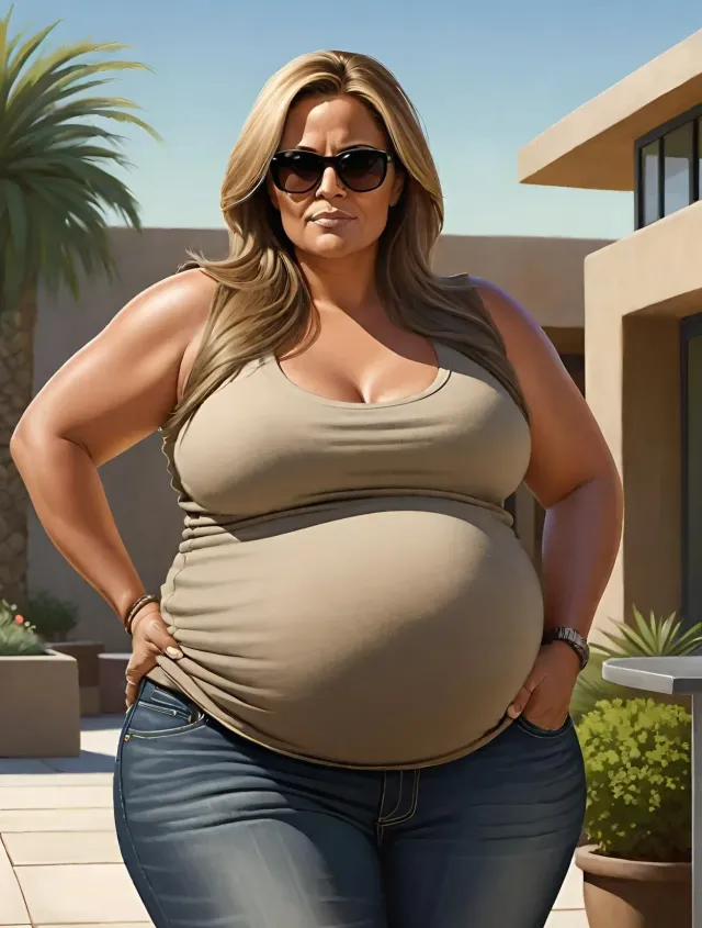 Fat Former Teacher Danielle