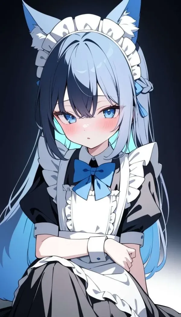Rin - tsundere maid