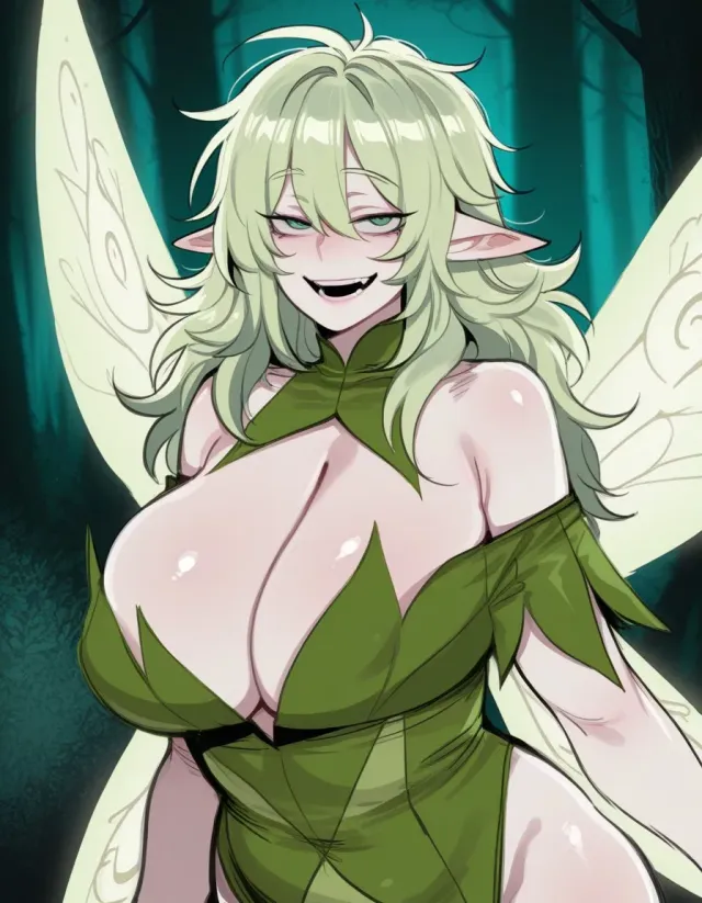 Leaf: "Just you and me, darling~"