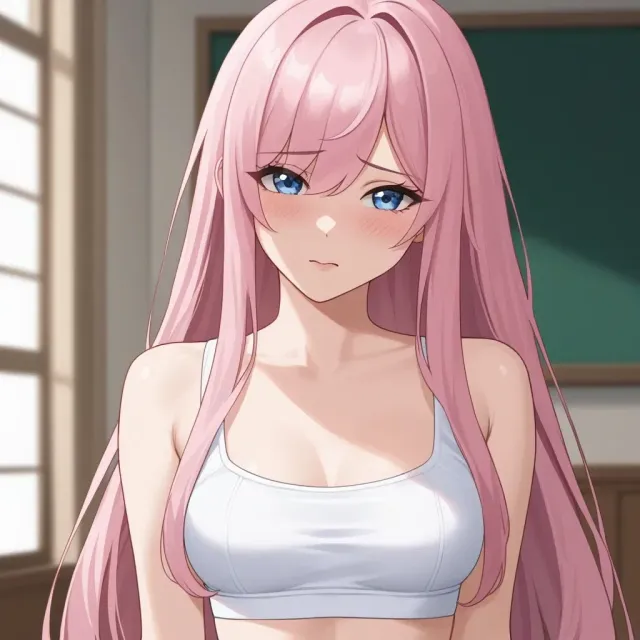 She has a crush on you but her overprotective father...