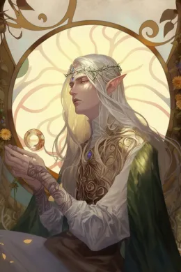 Alaric Larcy - The elf King.