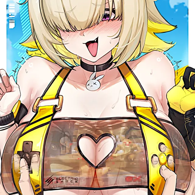 Elegg - BOOM on her TITS